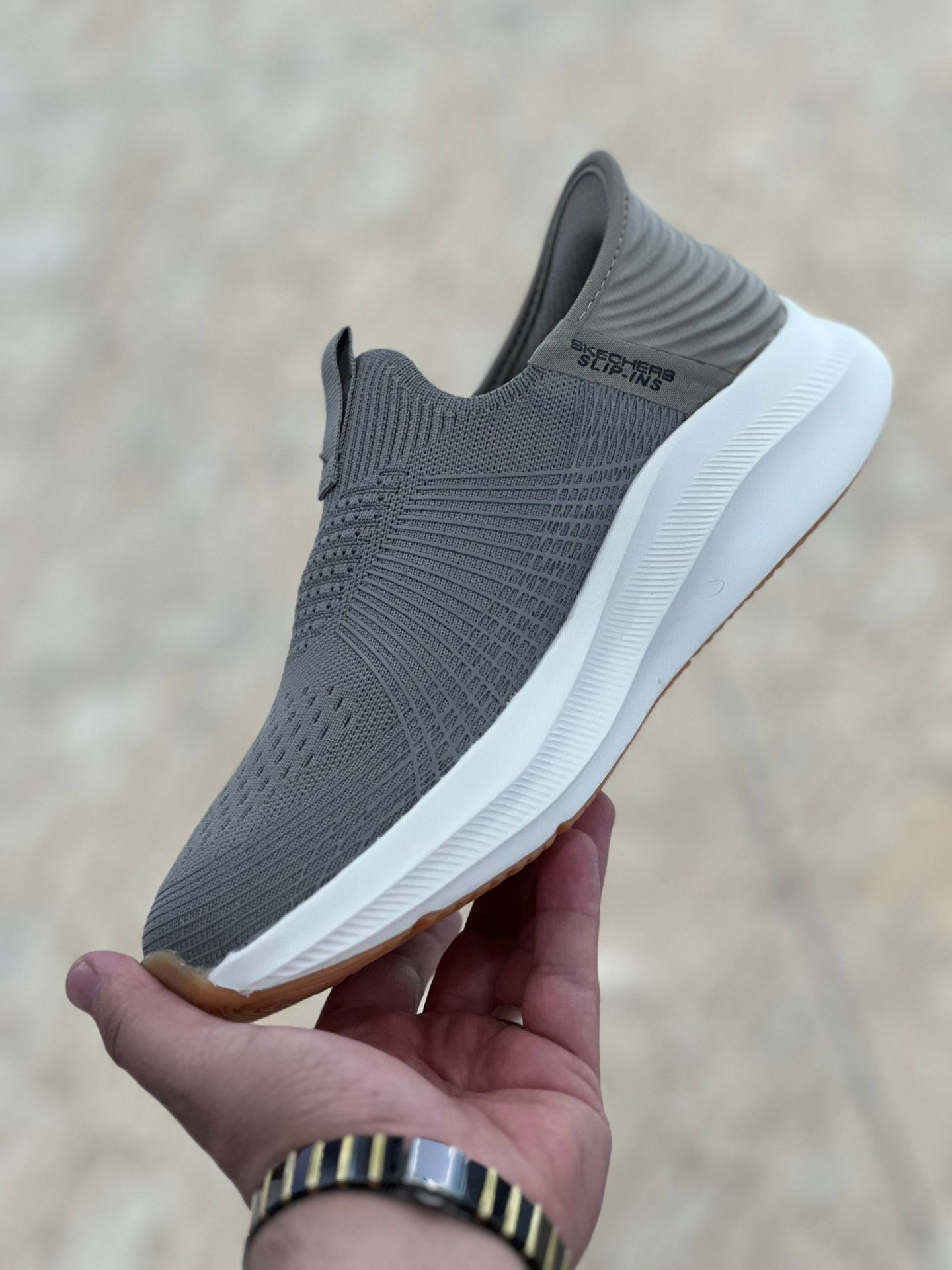 کتونی طبی مردانه اسکیچرز بدون بند/Skechers Slip Ins/سایز۴۰ الی ۴۵/ ساخت ویتنام/ضمانت کالا/فروش تک و عمده
