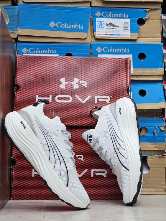 کتونی مسترکوالیتی پوما نیترو/ساخت ویتنام/سایز ۴۰ الی ۴۵/Puma ForeverRun NITRO/ضمانت کالا/فروش تک و عمده