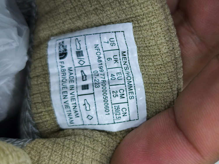 کتونی مسترکوالیتی نورث فیس/ساخت ویتنام/سایز ۴۰ الی ۴۵/The North Face VECTIV Enduris 3/ضمانت کالا