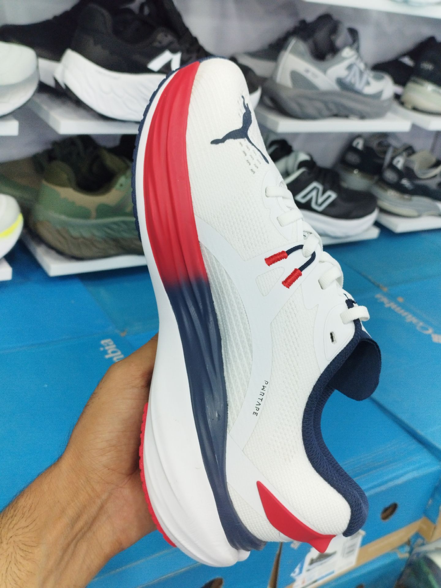 کتونی مسترکوالیتی پوما نیترو/ساخت ویتنام/سایز ۴۰ الی ۴۵/Puma ForeverRun NITRO/ضمانت کالا/فروش تک و عمده