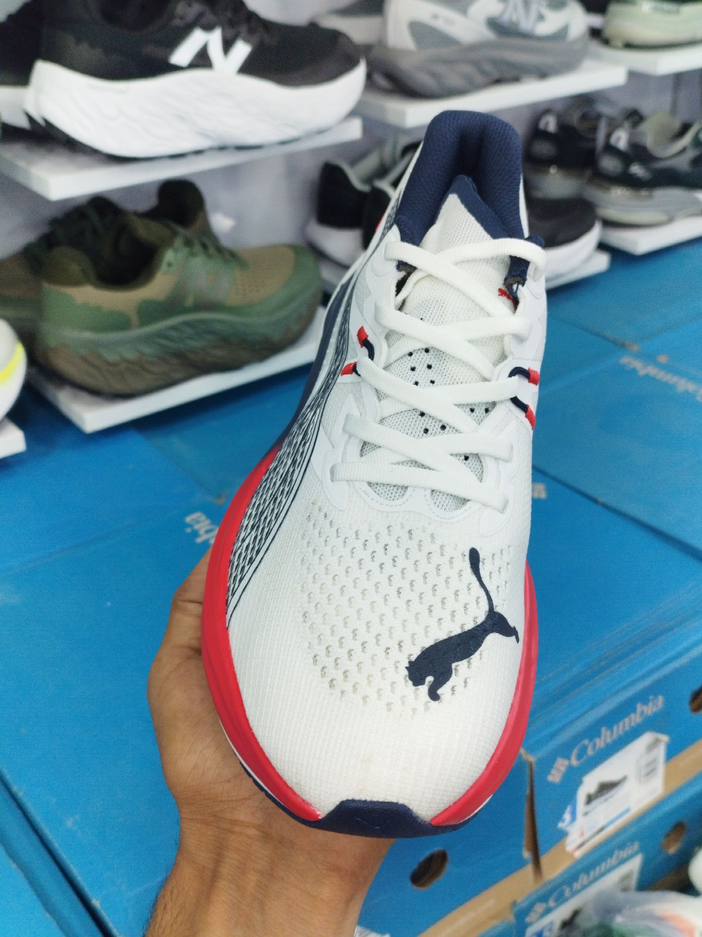 کتونی مسترکوالیتی پوما نیترو/ساخت ویتنام/سایز ۴۰ الی ۴۵/Puma ForeverRun NITRO/ضمانت کالا/فروش تک و عمده