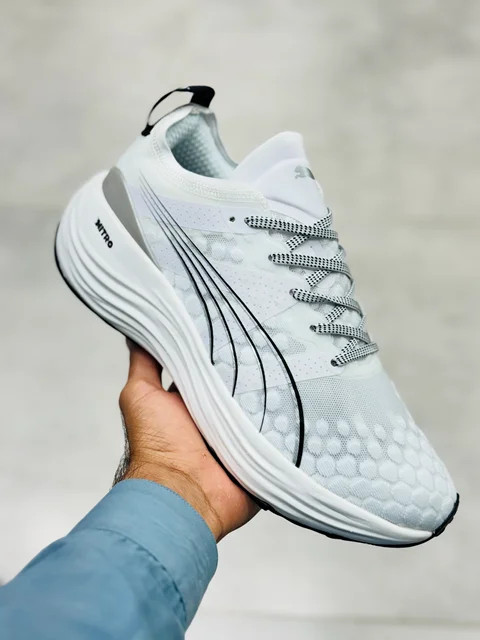کتونی مسترکوالیتی پوما نیترو/ساخت ویتنام/سایز ۴۰ الی ۴۵/Puma ForeverRun NITRO/ضمانت کالا/فروش تک و عمده