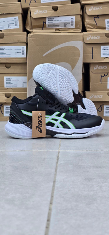 کتونی والیبال اسیکس اسکای الیت FF 2 مسترکوالیتی/سایز ۴۰ الی ۴۵/ساخت ویتنام/ASICS Sky Elite FF 2/ضمانت کالا/فروش تک و عمده
