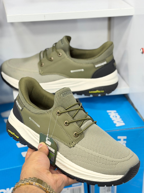 کتونی مردانه اسکیچرز اسلیپ اینز مرو آلدن/سایز ۴۰ الی ۴۵/ساخت ویتنام/Skechers Mens Slip Ins Meroe Alden/ضمانت کالا/فروش تک و عمده