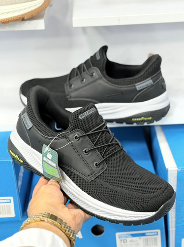 کتونی مردانه اسکیچرز اسلیپ اینز مرو آلدن/سایز ۴۰ الی ۴۵/ساخت ویتنام/Skechers Mens Slip Ins Meroe Alden/ضمانت کالا/فروش تک و عمده