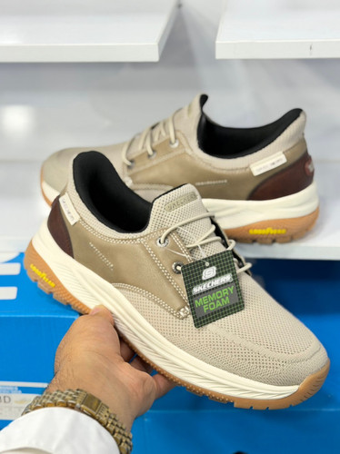 کتونی مردانه اسکیچرز اسلیپ اینز مرو آلدن/سایز ۴۰ الی ۴۵/ساخت ویتنام/Skechers Mens Slip Ins Meroe Alden/ضمانت کالا/فروش تک و عمده