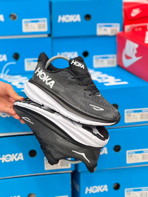 کتونی هوکا کلیفتون 9 مسترکوالیتی/Hoka Clifton 9/سایز 40 تا 45/ساخت ویتنام/ضمانت کالا/فروش تک و عمده