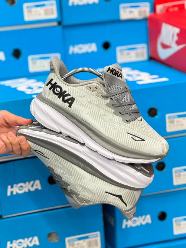 کتونی هوکا کلیفتون 9 مسترکوالیتی/Hoka Clifton 9/سایز 40 تا 45/ساخت ویتنام/ضمانت کالا/فروش تک و عمده