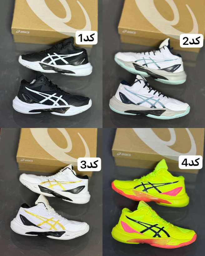کتونی والیبالی اسیکس اسکای الیت MT 3 مسترکوالیتی سایز ۴۰ الی ۴۵/ساخت ویتنام/ASICS Sky Elite MT 3/ضمانت کالا/فروش تک و عمده