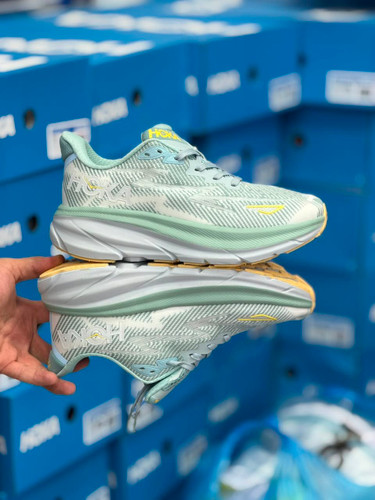 کتونی هوکا کلیفتون 9 مسترکوالیتی/Hoka Clifton 9/سایز 40 تا 45/ساخت ویتنام/ضمانت کالا/فروش تک و عمده