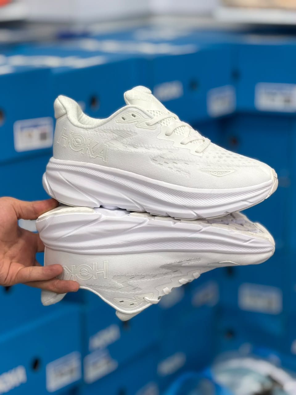 کتونی هوکا کلیفتون 9 مسترکوالیتی/Hoka Clifton 9/سایز 40 تا 45/ساخت ویتنام/ضمانت کالا/فروش تک و عمده