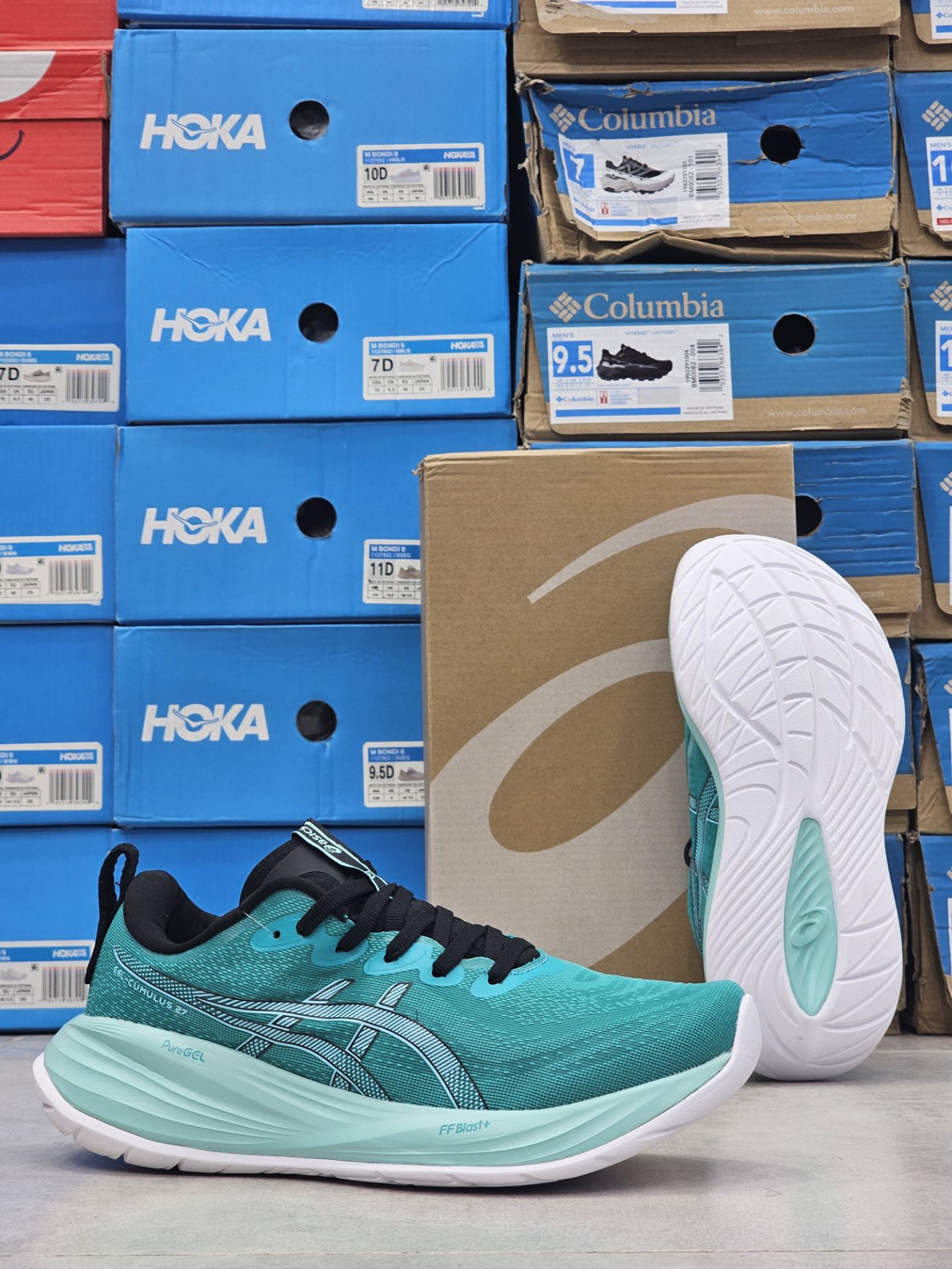 کتونی مسترکوالیتی اسیکس ژل کومولوس 27/سایز 40 الی 4۵/ساخت ویتنام/Asics Gel Cumulus 27/ضمانت کالا/فروش تک و عمده