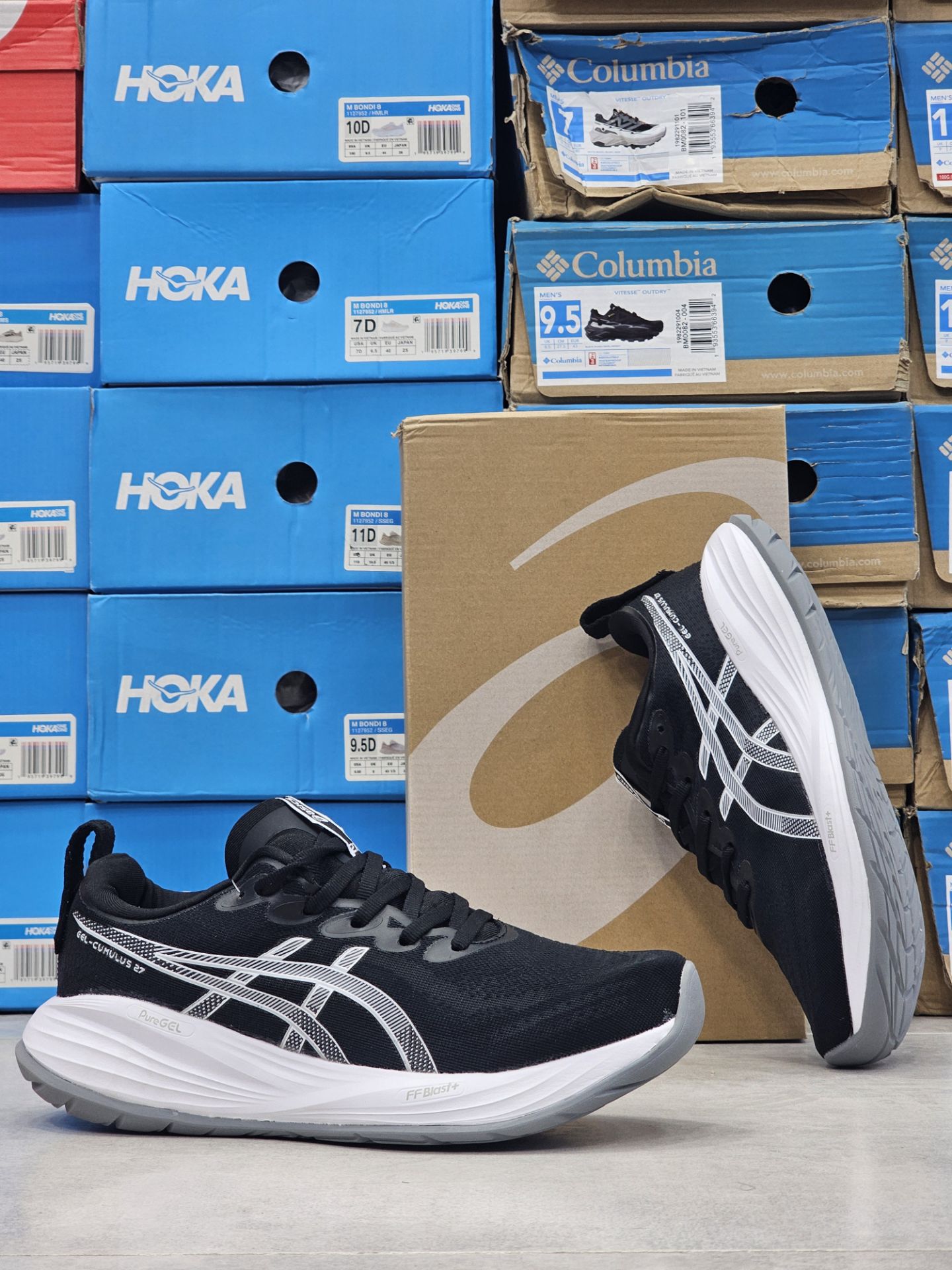 کتونی مسترکوالیتی اسیکس ژل کومولوس 27/سایز 40 الی 4۵/ساخت ویتنام/Asics Gel Cumulus 27/ضمانت کالا/فروش تک و عمده