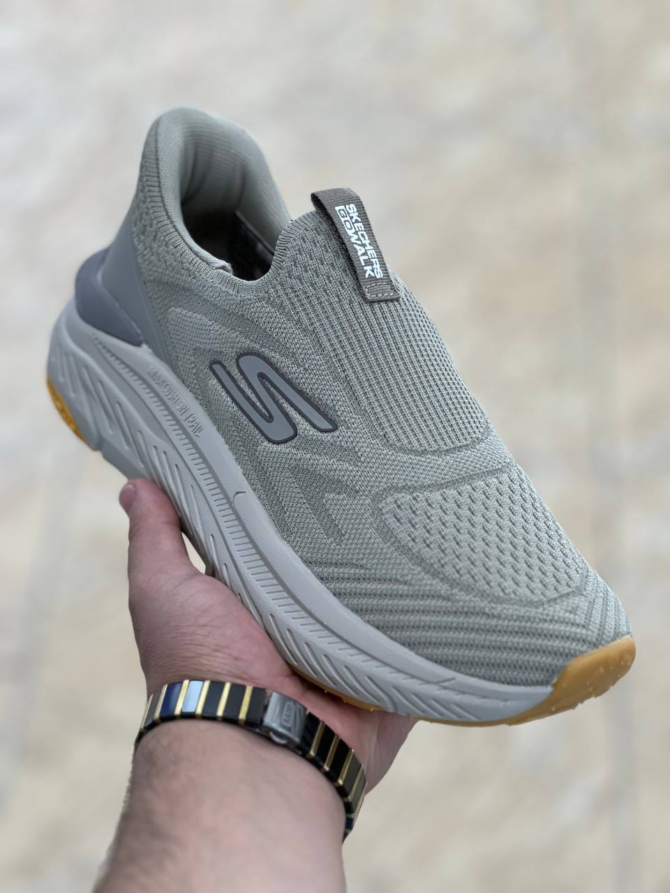 کتونی طبی مردانه اسکیچرز بدون بند/Skechers Slip Ins/سایز۴۰ الی ۴۵/ ساخت ویتنام/ضمانت کالا/فروش تک و عمده