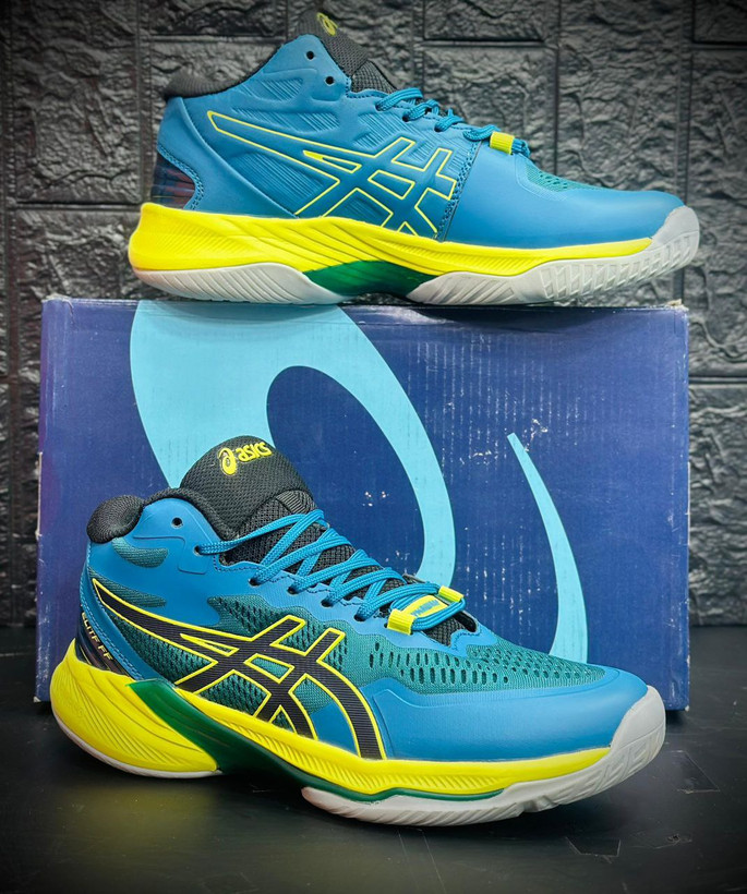 کتونی والیبال اسیکس اسکای الیت FF 2 مسترکوالیتی/سایز ۴۰ الی ۴۵/ساخت ویتنام/ASICS Sky Elite FF 2/ضمانت کالا/فروش تک و عمده