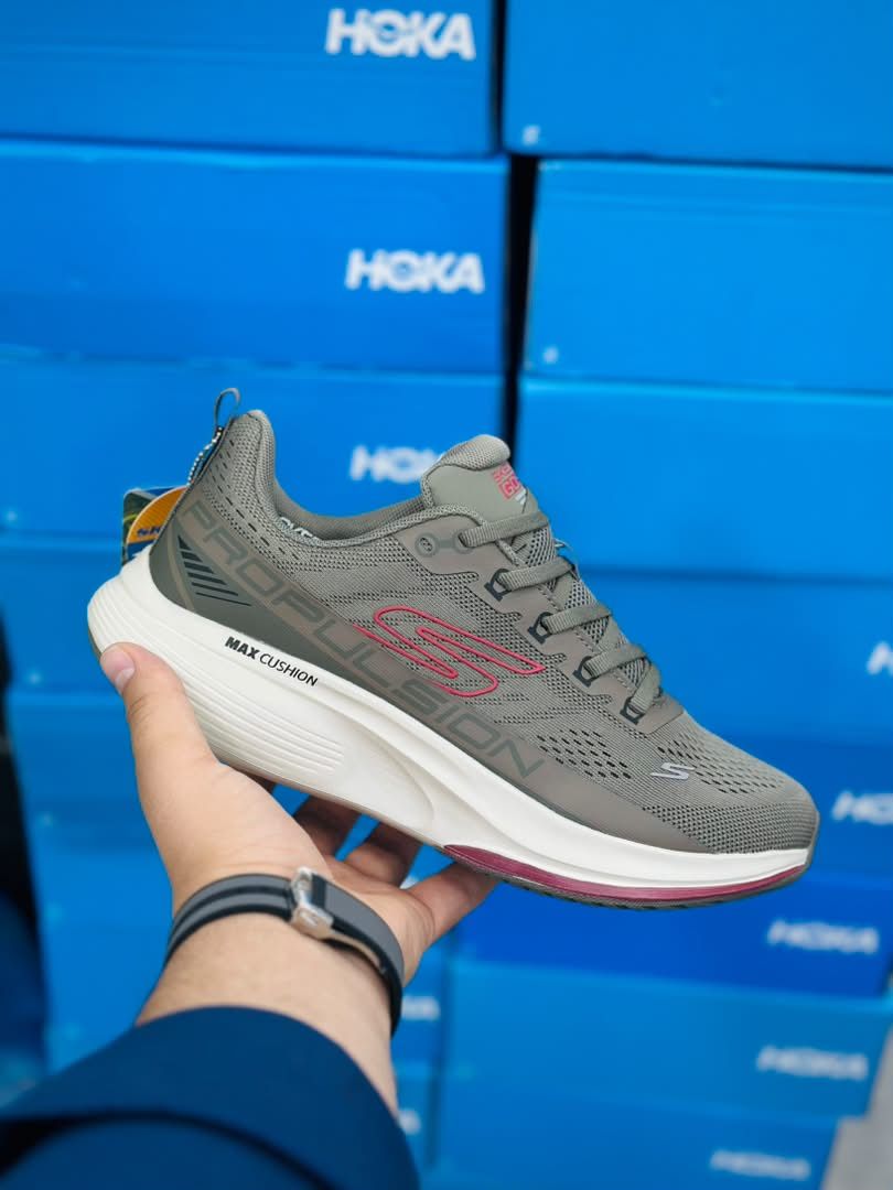 کتونی مسترکوالیتی اسکیچرز مکس کوشن پروپالشن/سایز 40 الی 45/ساخت ویتنام/Skechers Max Cushioning Propulsion/ضمانت کالا/فروش تک و عمده