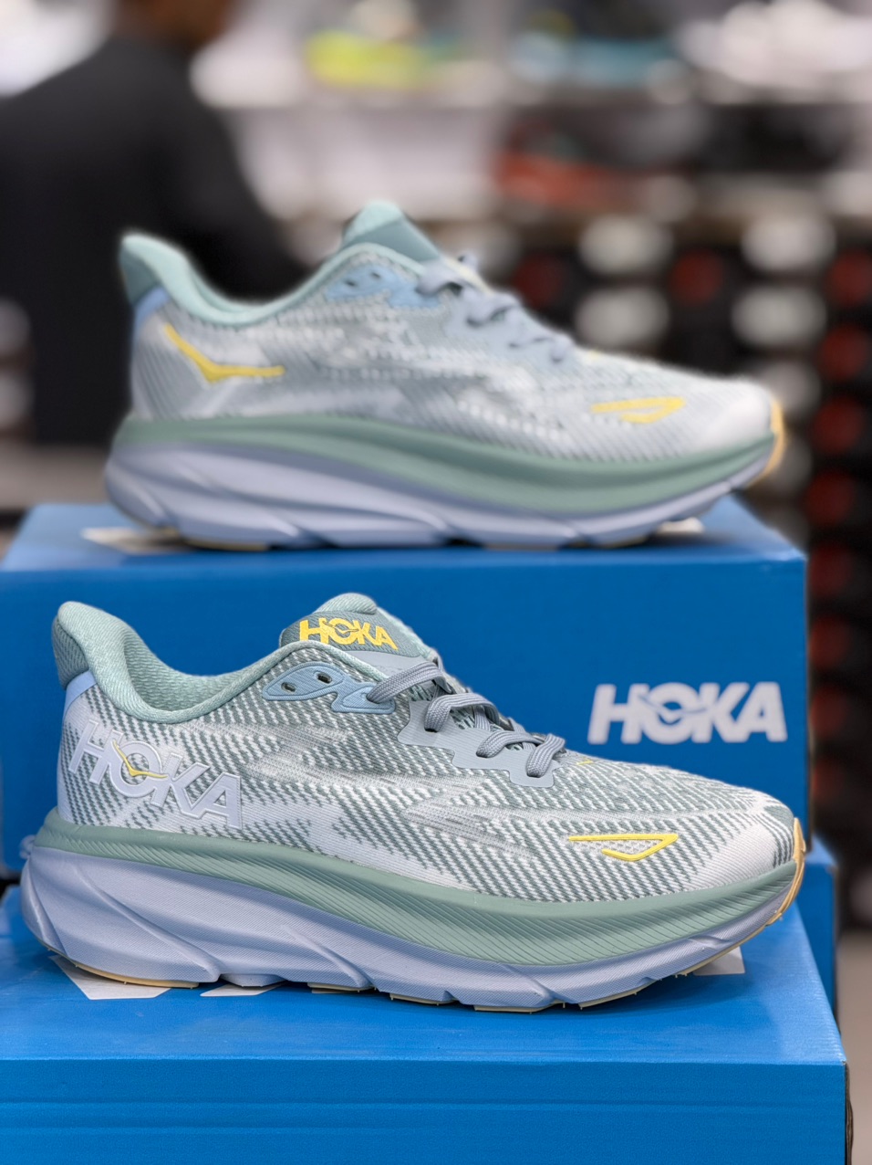 کتونی هوکا کلیفتون 9 مسترکوالیتی/Hoka Clifton 9/سایز 40 تا 45/ساخت ویتنام/ضمانت کالا/فروش تک و عمده