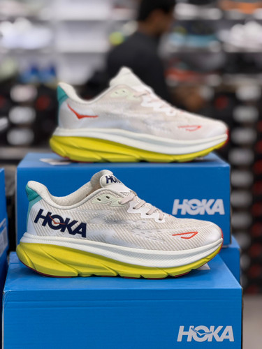 کتونی هوکا کلیفتون 9 مسترکوالیتی/Hoka Clifton 9/سایز 40 تا 45/ساخت ویتنام/ضمانت کالا/فروش تک و عمده