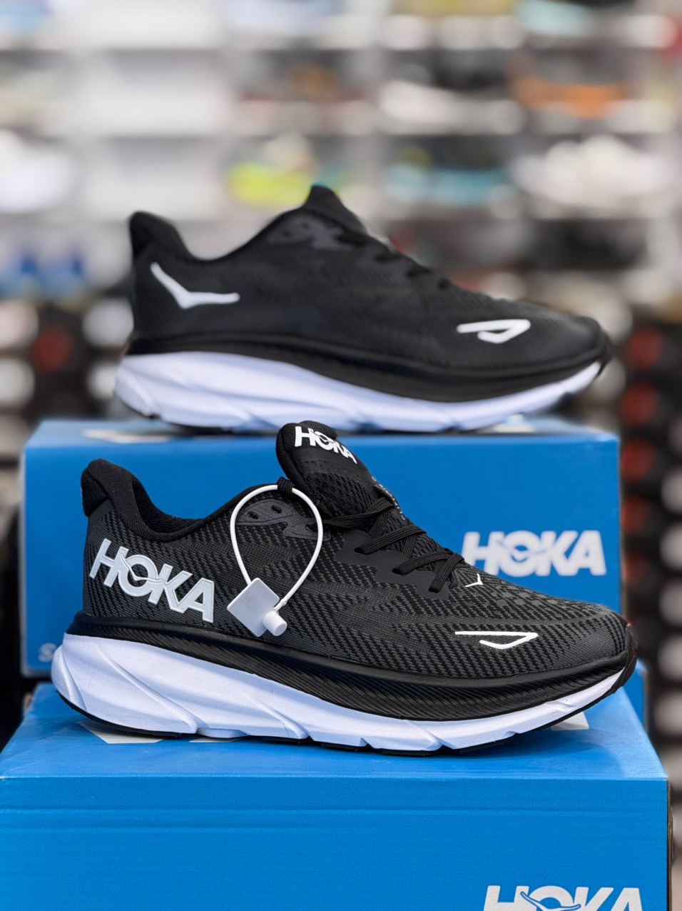 کتونی هوکا کلیفتون 9 مسترکوالیتی/Hoka Clifton 9/سایز 40 تا 45/ساخت ویتنام/ضمانت کالا/فروش تک و عمده