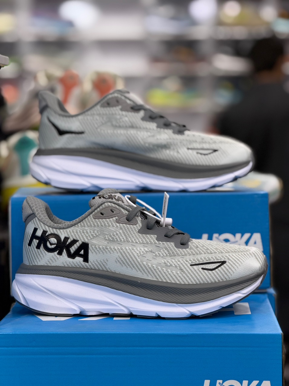 کتونی هوکا کلیفتون 9 مسترکوالیتی/Hoka Clifton 9/سایز 40 تا 45/ساخت ویتنام/ضمانت کالا/فروش تک و عمده