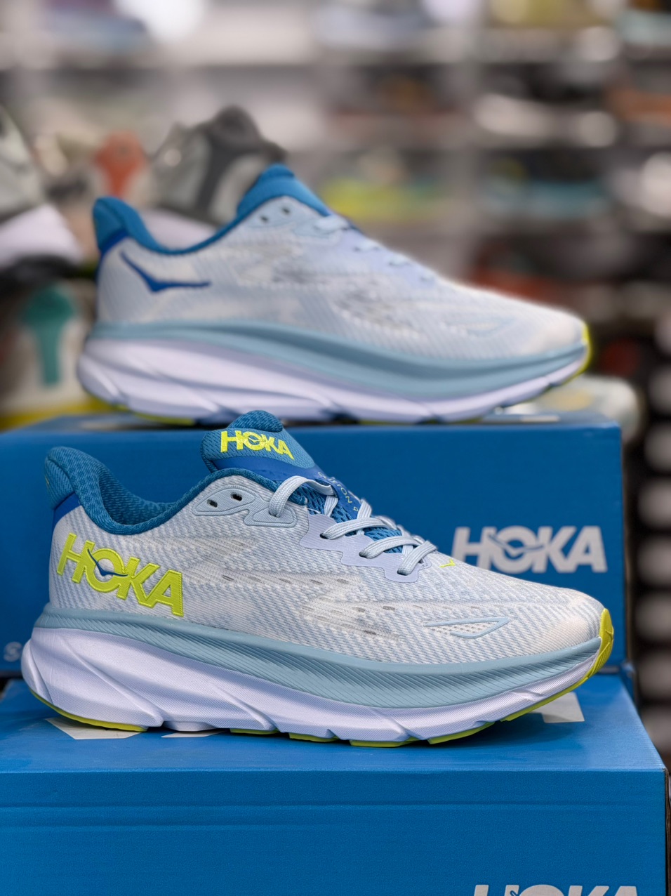 کتونی هوکا کلیفتون 9 مسترکوالیتی/Hoka Clifton 9/سایز 40 تا 45/ساخت ویتنام/ضمانت کالا/فروش تک و عمده