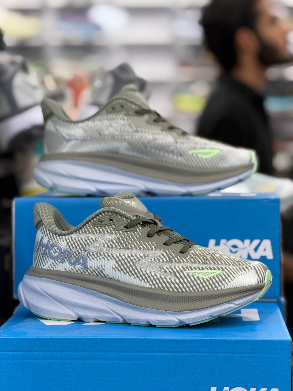 کتونی هوکا کلیفتون 9 مسترکوالیتی/Hoka Clifton 9/سایز 40 تا 45/ساخت ویتنام/ضمانت کالا/فروش تک و عمده