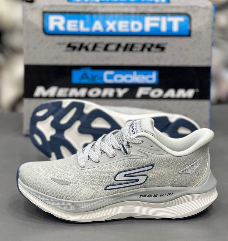 کتونی مسترکوالیتی اسکیچرز مکس ران/سایز 37 الی 40/ساخت ویتنام/Skechers Max Run/ضمانت کالا/فروش تک و عمده