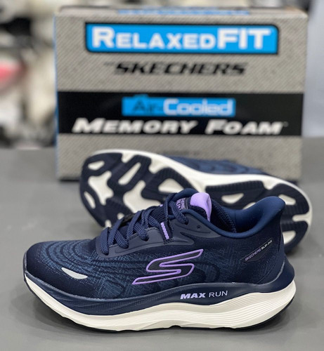 کتونی مسترکوالیتی اسکیچرز مکس ران/سایز 37 الی 40/ساخت ویتنام/Skechers Max Run/ضمانت کالا/فروش تک و عمده