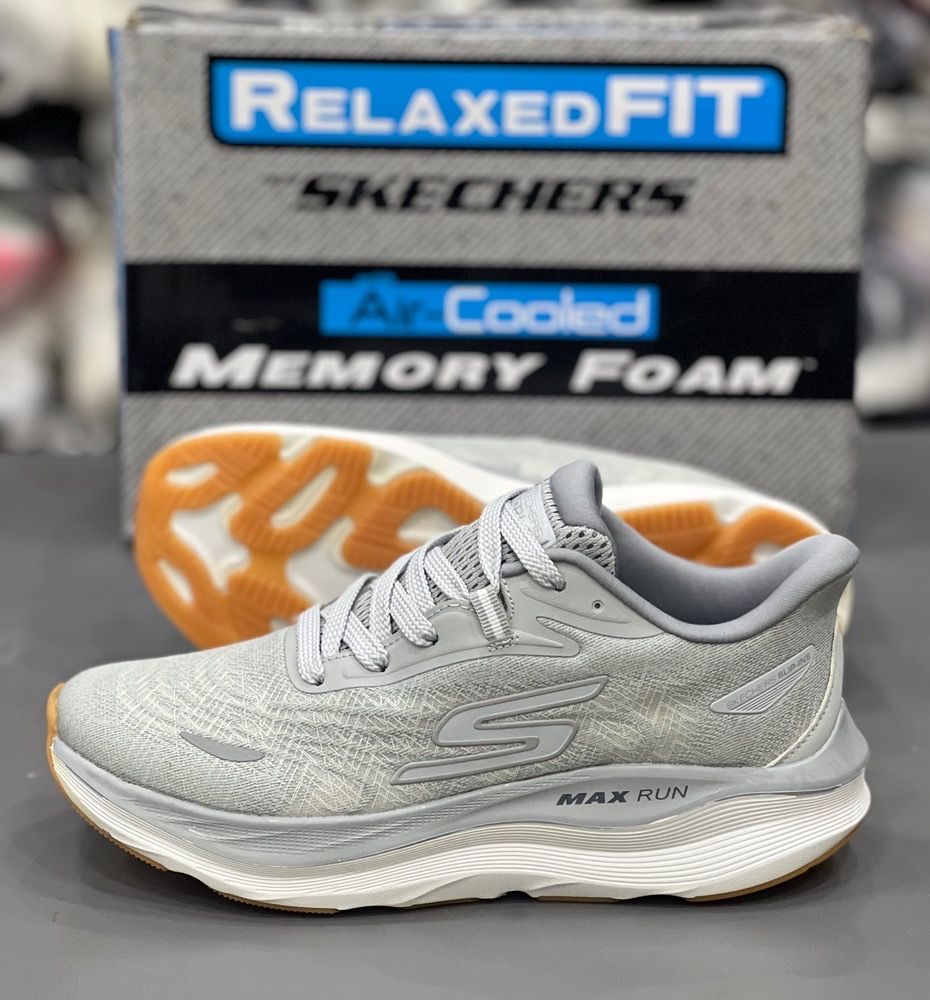 کتونی مسترکوالیتی اسکیچرز مکس ران/سایز 40 الی 45/ساخت ویتنام/Skechers Max Run/ضمانت کالا/فروش تک و عمده