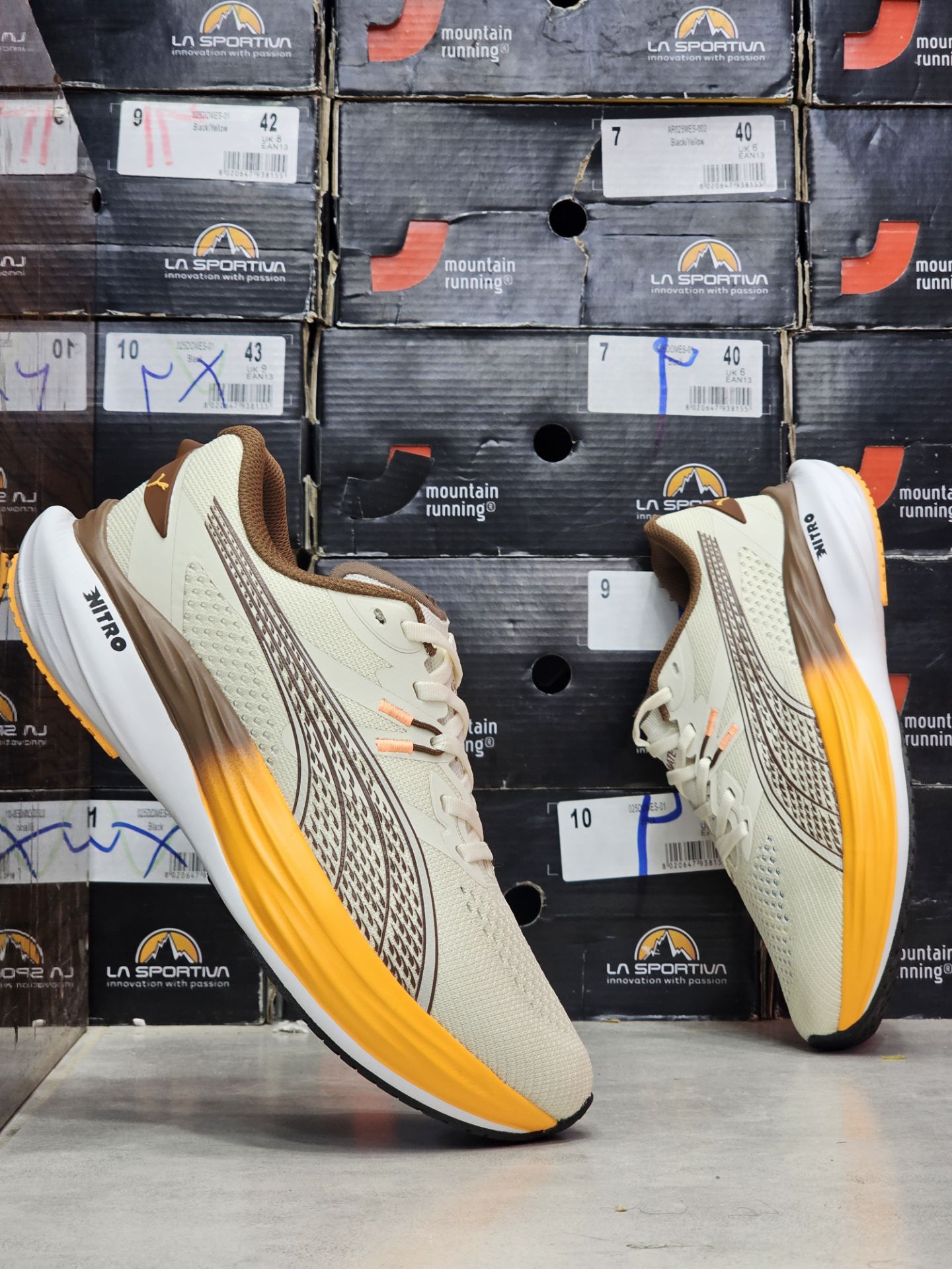 کتونی مسترکوالیتی پوما نیترو/ساخت ویتنام/سایز ۴۰ الی ۴۵/Puma ForeverRun NITRO/ضمانت کالا/فروش تک و عمده
