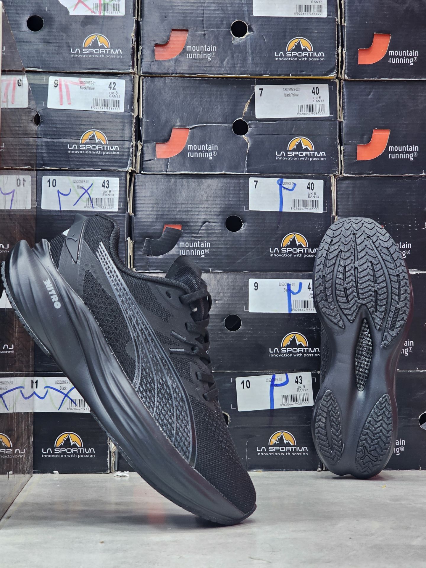 کتونی مسترکوالیتی پوما نیترو/ساخت ویتنام/سایز ۴۰ الی ۴۵/Puma ForeverRun NITRO/ضمانت کالا/فروش تک و عمده