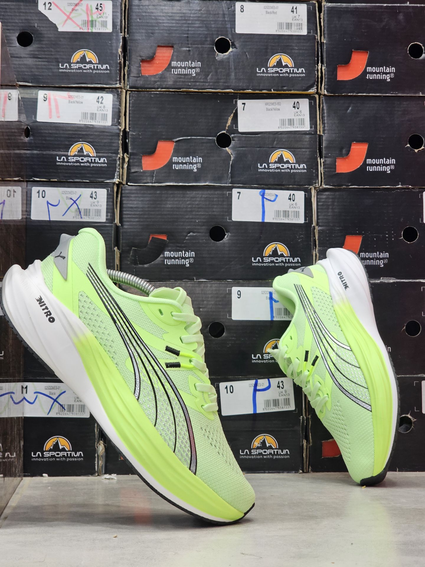 کتونی مسترکوالیتی پوما نیترو/ساخت ویتنام/سایز ۴۰ الی ۴۵/Puma ForeverRun NITRO/ضمانت کالا/فروش تک و عمده