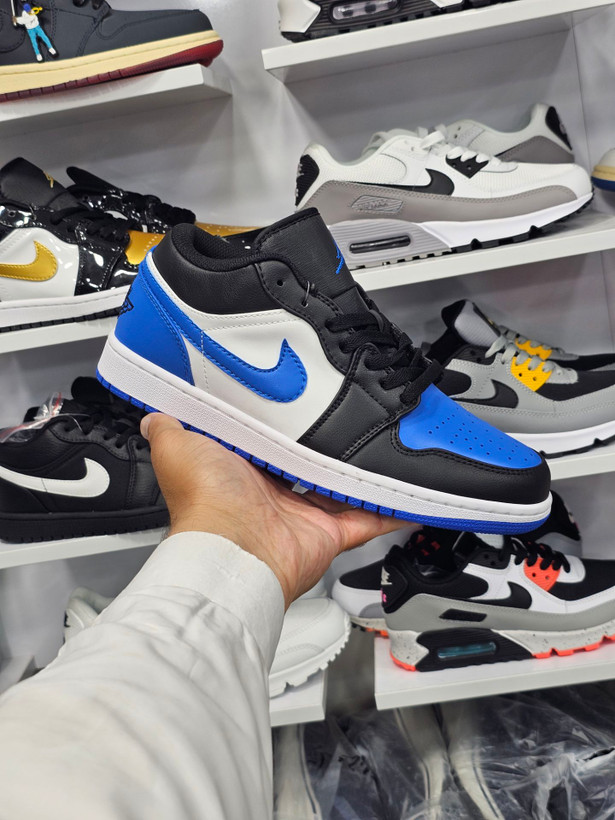 کتونی نایک ایر جردن 1 ساق کوتاه مسترکوالیتی/سایز ۴۰ الی ۴۵/ساخت ویتنام/Nike Air Jordan ۱/ضمانت کالا/فروش تک و عمده