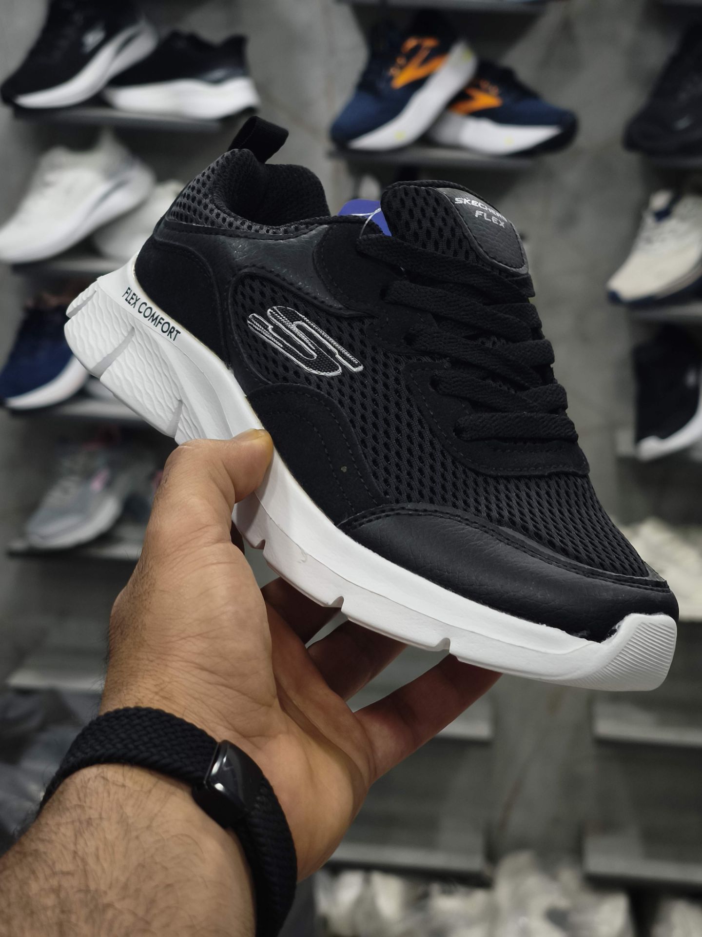 کتونی اسکیچرز فلکس کامفورت مسترکوالیتی/سایز ۳۷ الی ۴۰/ساخت ویتنام/Skechers Flex Comfort/ضمانت کالا/فروش تک و عمده