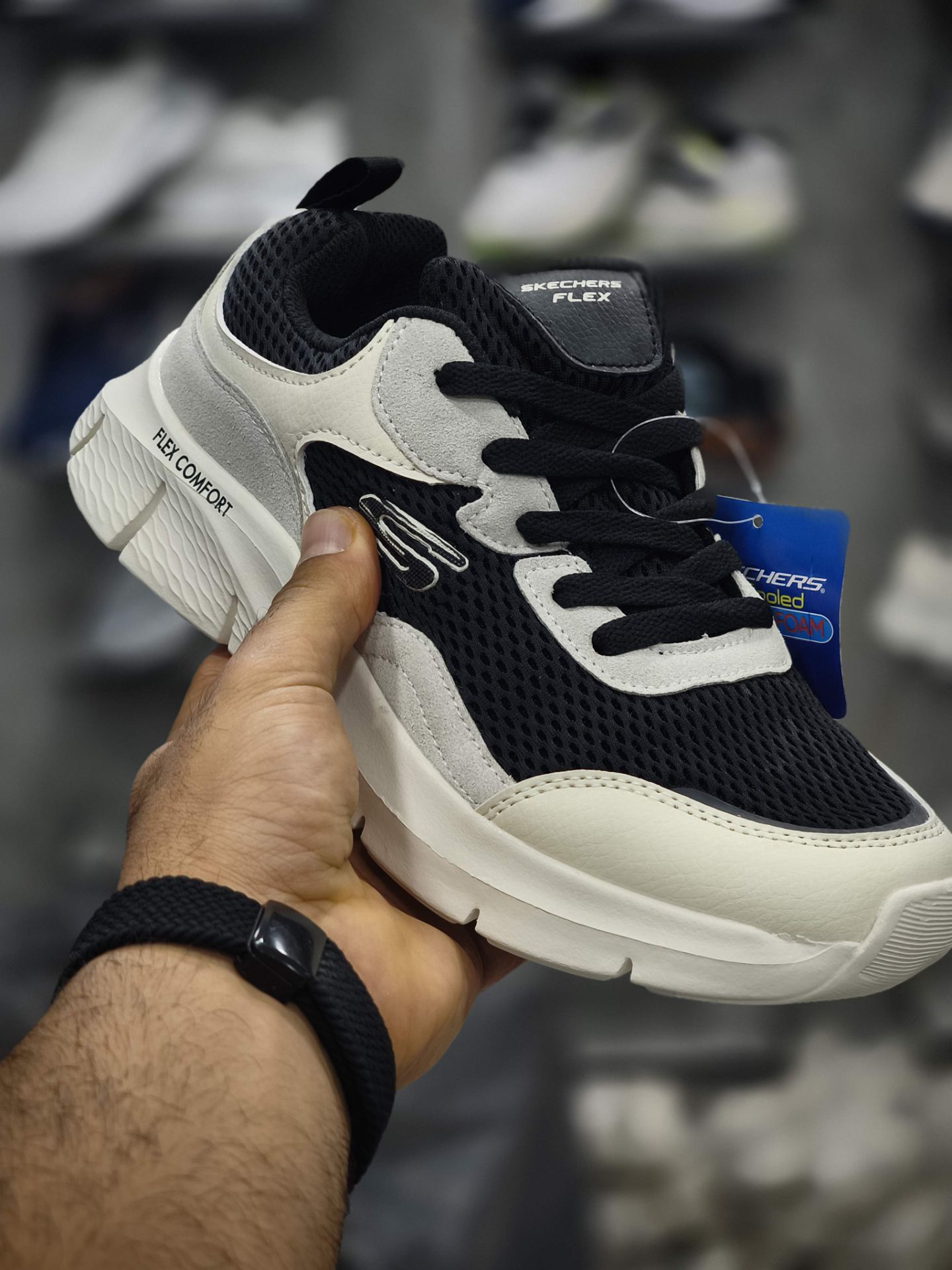 کتونی اسکیچرز فلکس کامفورت مسترکوالیتی/سایز ۳۷ الی ۴۰/ساخت ویتنام/Skechers Flex Comfort/ضمانت کالا/فروش تک و عمده