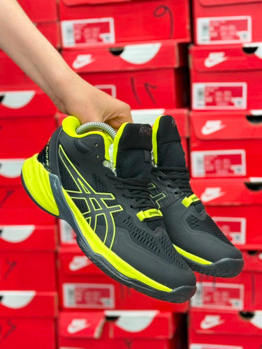 کتونی والیبال اسیکس اسکای الیت FF 2 مسترکوالیتی/سایز ۴۰ الی ۴۵/ساخت ویتنام/ASICS Sky Elite FF 2/ضمانت کالا/فروش تک و عمده