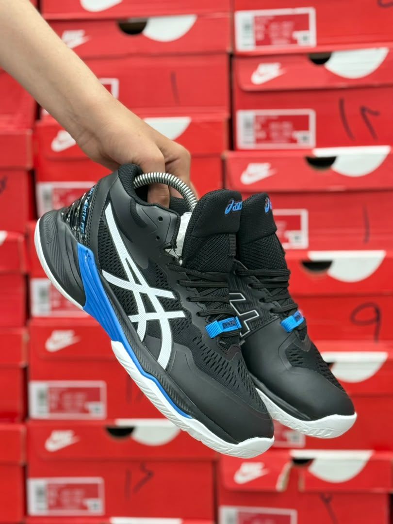 کتونی والیبال اسیکس اسکای الیت FF 2 مسترکوالیتی/سایز ۴۰ الی ۴۵/ساخت ویتنام/ASICS Sky Elite FF 2/ضمانت کالا/فروش تک و عمده