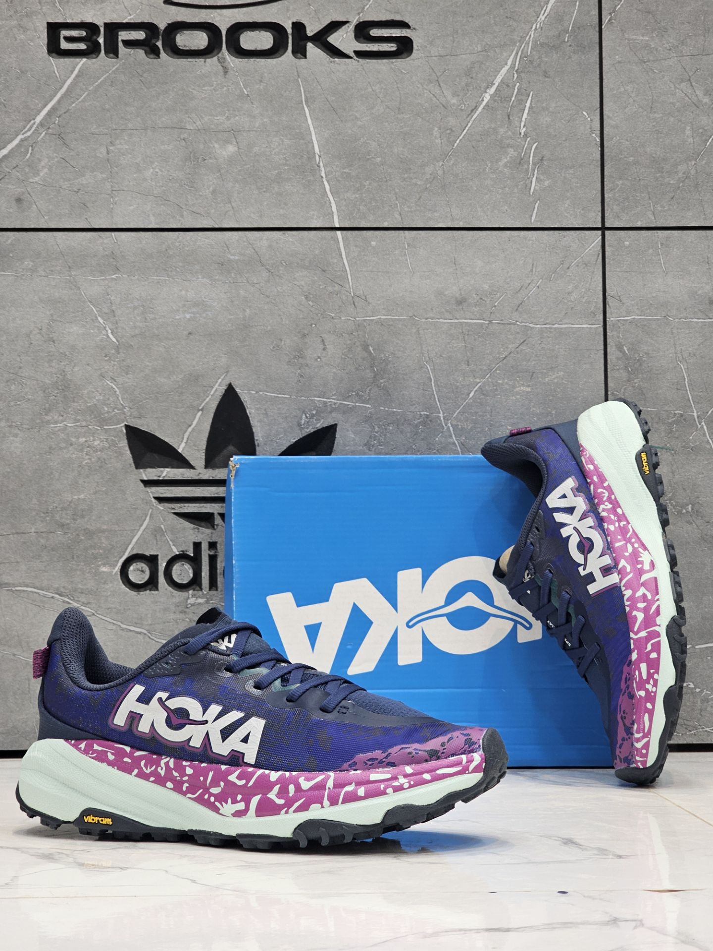 کتونی تریل هوکا اسپیدگوت 6 مسترکوالیتی/سایز ۴۰ الی ۴۵/ساخت ویتنام/HOKA Speedgoat 6/ضمانت کالا/فروش تک و عمده