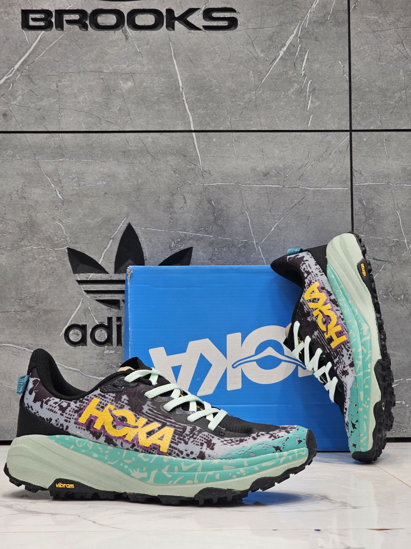 کتونی تریل هوکا اسپیدگوت 6 مسترکوالیتی/سایز ۴۰ الی ۴۵/ساخت ویتنام/HOKA Speedgoat 6/ضمانت کالا/فروش تک و عمده