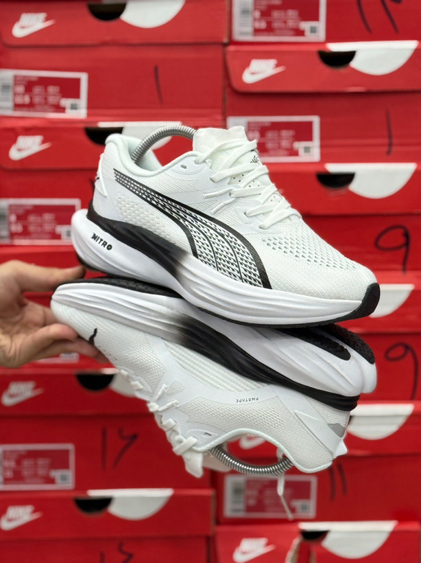 کتونی مسترکوالیتی پوما نیترو/ساخت ویتنام/سایز ۴۰ الی ۴۵/Puma ForeverRun NITRO/ضمانت کالا/فروش تک و عمده