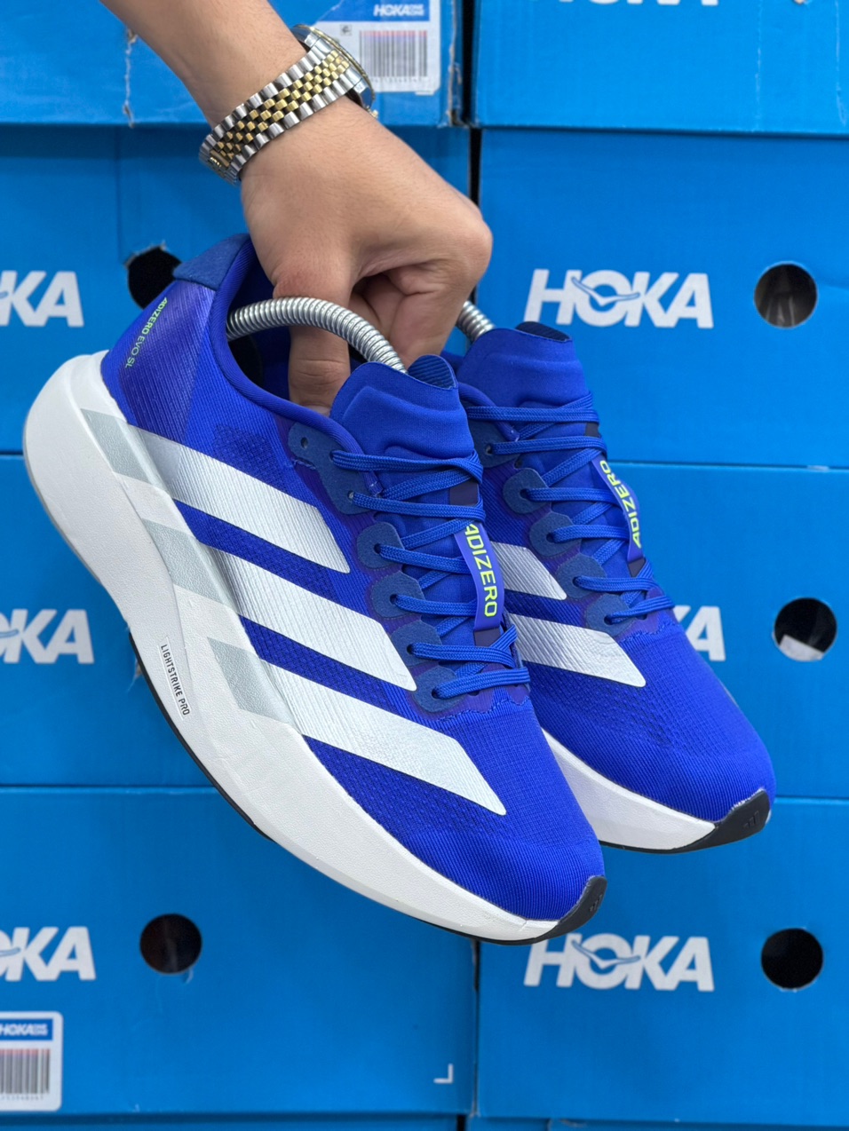 کتونی آدیداس آدی زیرو پرو 4 مسترکوالیتی/سایز ۴۰ الی ۴۵/ساخت ویتنام/Adidas Adizero Pro 4/ضمانت کالا/فروش تک و عمده