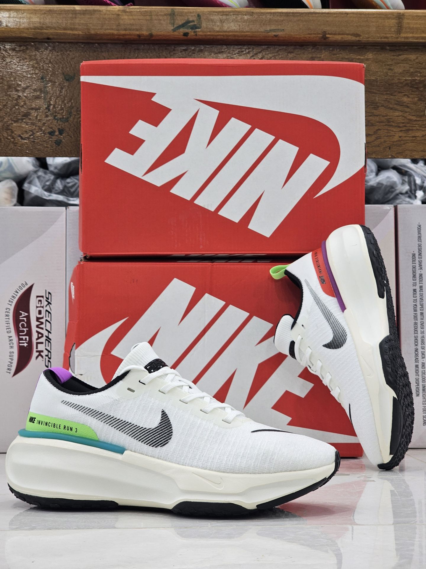 کتونی ویتنامی نایک اینوینسیبل ۳ /سایز ۴۰ الی ۴۵ /ساخت ویتنام /Nike Invincible 3 /ضمانت کالا /فروش تک و عمده