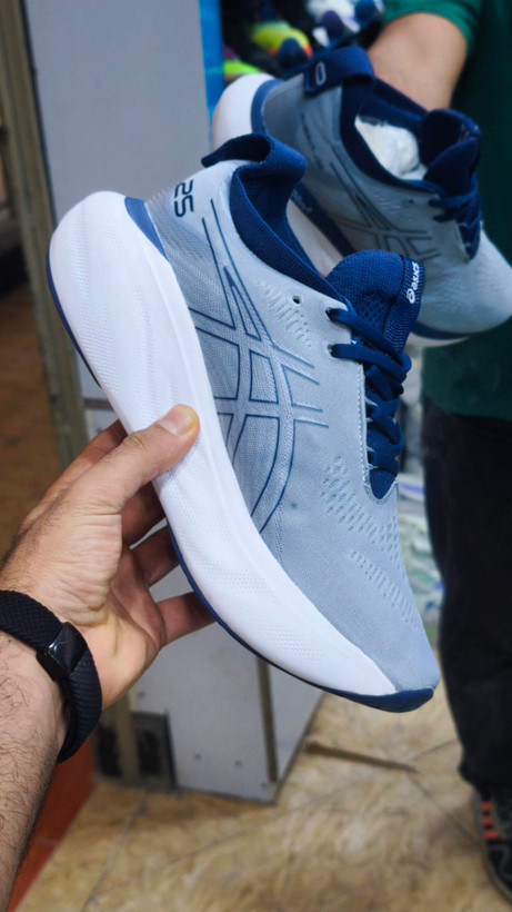 کتونی اسیکس ژل نیمباس ۲۵ مسترکوالیتی /سایز 40 الی 45 /ساخت ویتنام /ASICS Gel Nimbus 25 /ضمانت کالا /فروش تک و عمده