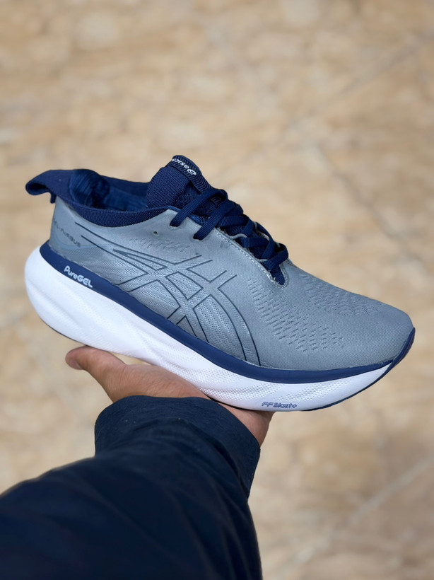 کتونی اسیکس ژل نیمباس ۲۵ مسترکوالیتی /سایز 40 الی 45 /ساخت ویتنام /ASICS Gel Nimbus 25 /ضمانت کالا /فروش تک و عمده