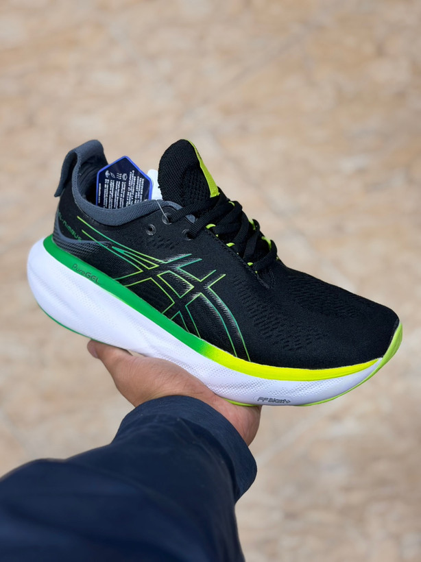 کتونی اسیکس ژل نیمباس ۲۵ مسترکوالیتی /سایز 40 الی 45 /ساخت ویتنام /ASICS Gel Nimbus 25 /ضمانت کالا /فروش تک و عمده