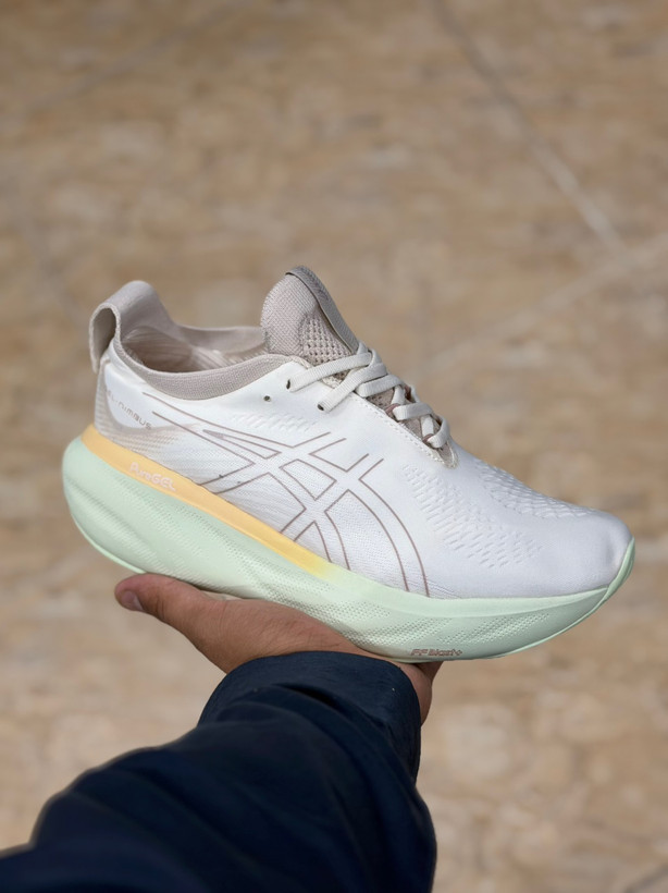کتونی اسیکس ژل نیمباس ۲۵ مسترکوالیتی /سایز 40 الی 45 /ساخت ویتنام /ASICS Gel Nimbus 25 /ضمانت کالا /فروش تک و عمده