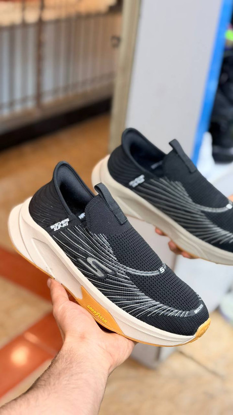 کتونی طبی اسکیچرز بدون بند/Skechers Slip Ins/سایز۴۰ الی ۴۵/ ساخت ویتنام/ضمانت کالا/فروش تک و عمده