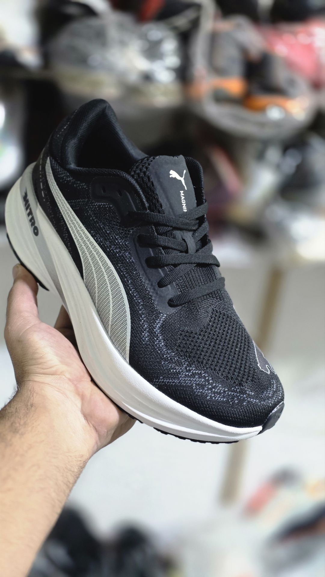 کتونی مسترکوالیتی پوما نیترو /سایز 42 /ساخت ویتنام /Puma ForeverRun NITRO /ضمانت کالا /فروش تک و عمده