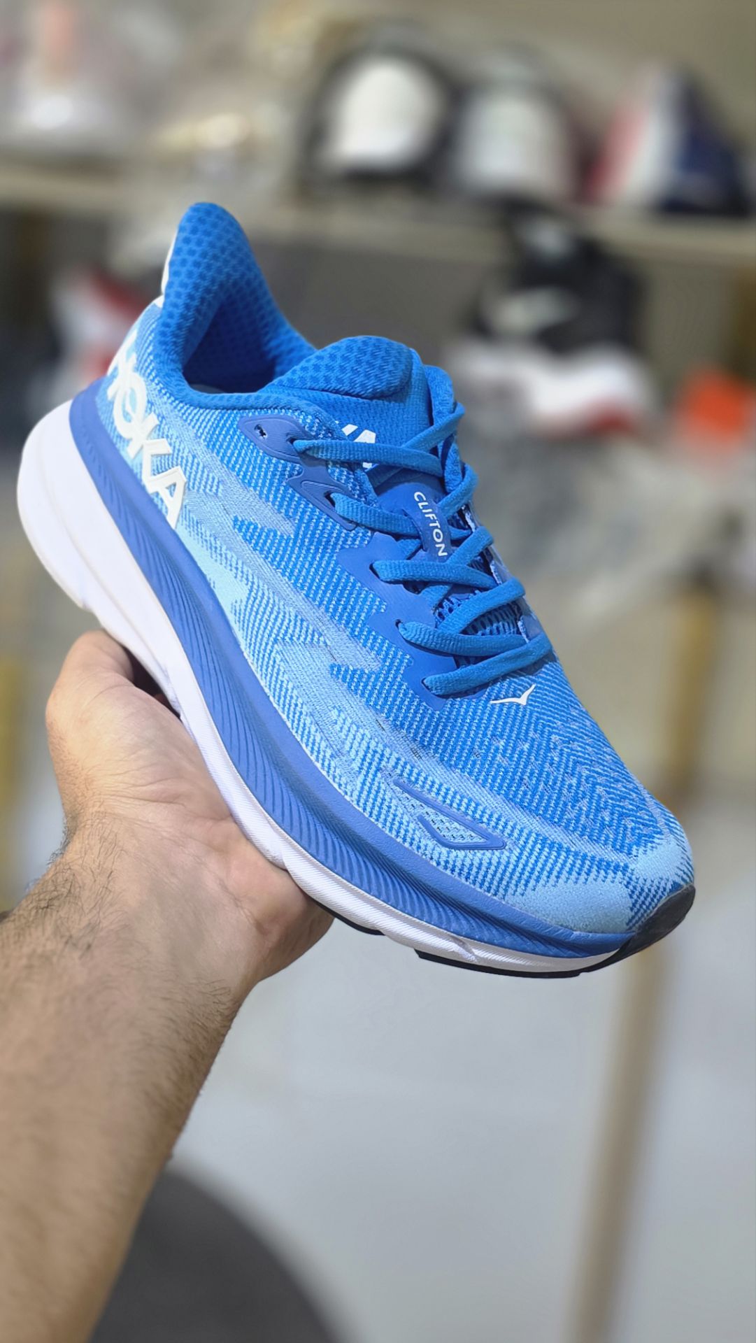 کتونی هوکا کلیفتون 9 مسترکوالیتی/سایز 40/Hoka Clifton 9/ساخت ویتنام/ضمانت کالا/فروش تک و عمده