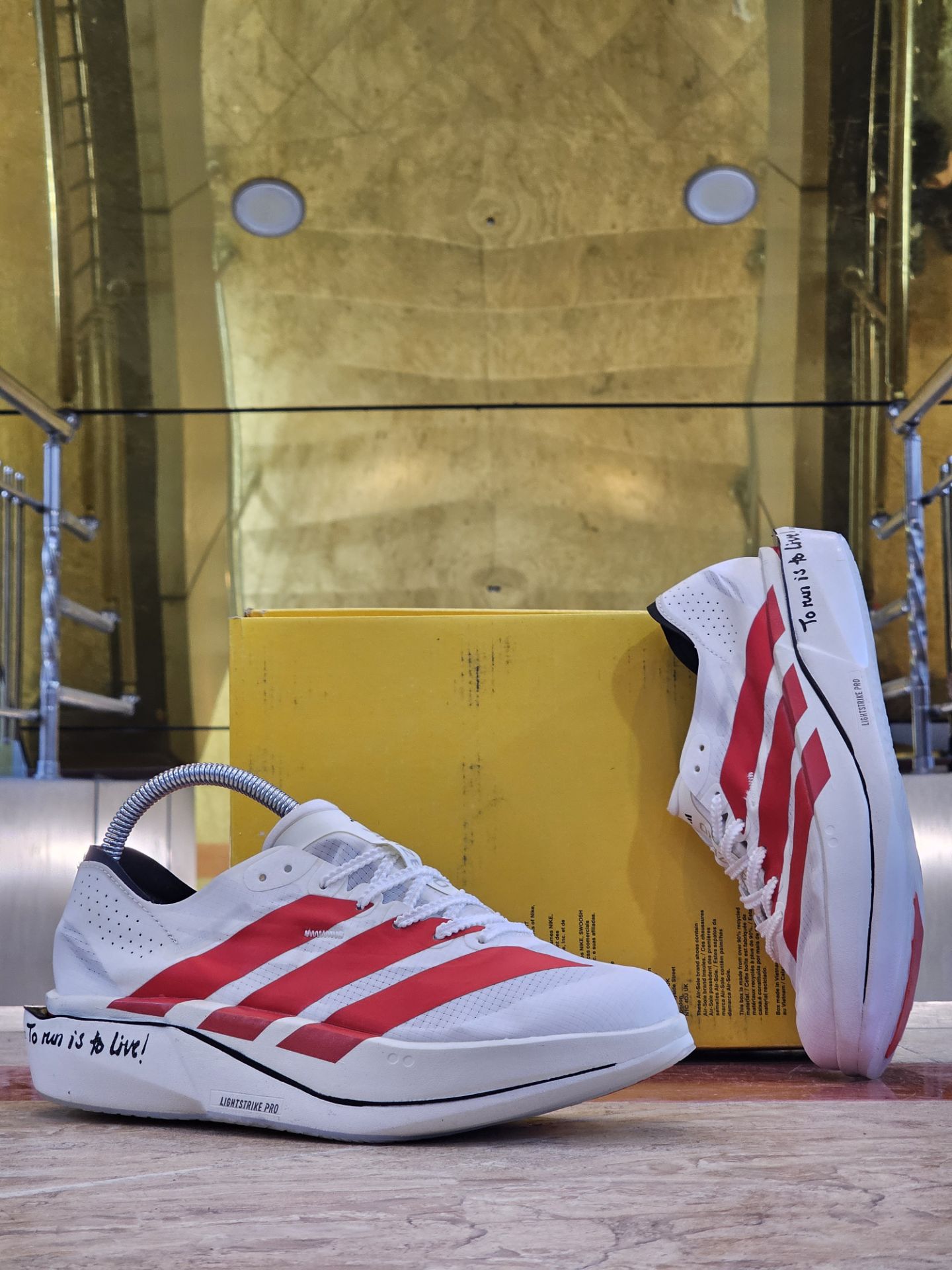 کتونی آدیداس آدی زیرو پرو 4 مسترکوالیتی/سایز ۴۰ الی ۴۵/ساخت ویتنام/Adidas Adizero Pro 4/ضمانت کالا/فروش تک و عمده